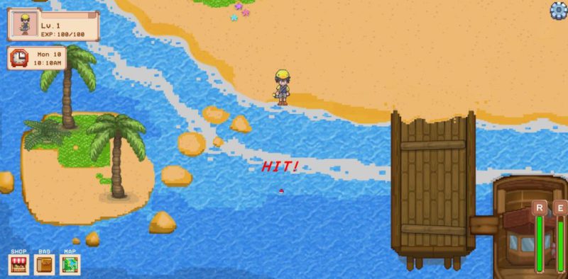 Bước 3 : Chơi game Fishing Town - game NFT