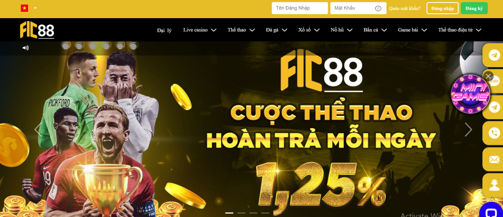 Chơi bắn cá không tốn tiền ở đâu – Top một Game bắn cá không tốn tiền uy tín FIC88