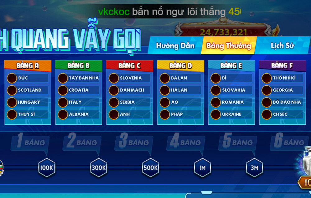 Khuyen mai ban ca